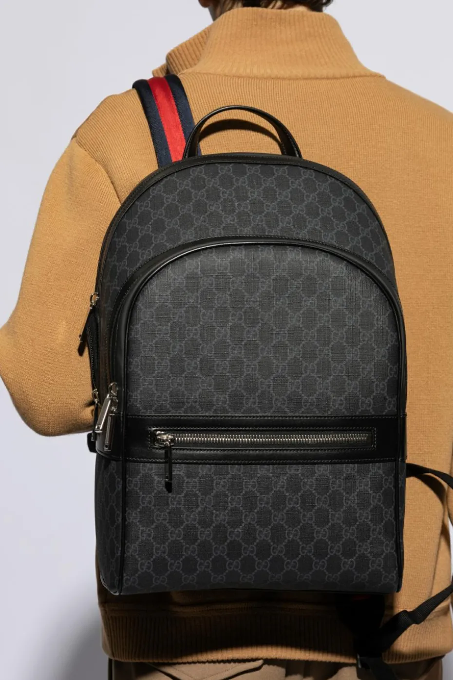 Gucci GREY Backpack with monogram