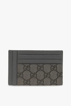 Gucci GREY Card case with logo