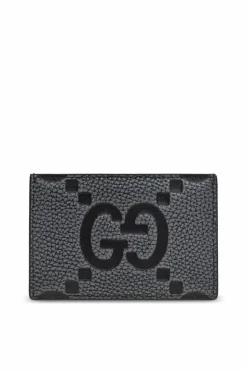 Gucci GREY Card case with GG pattern
