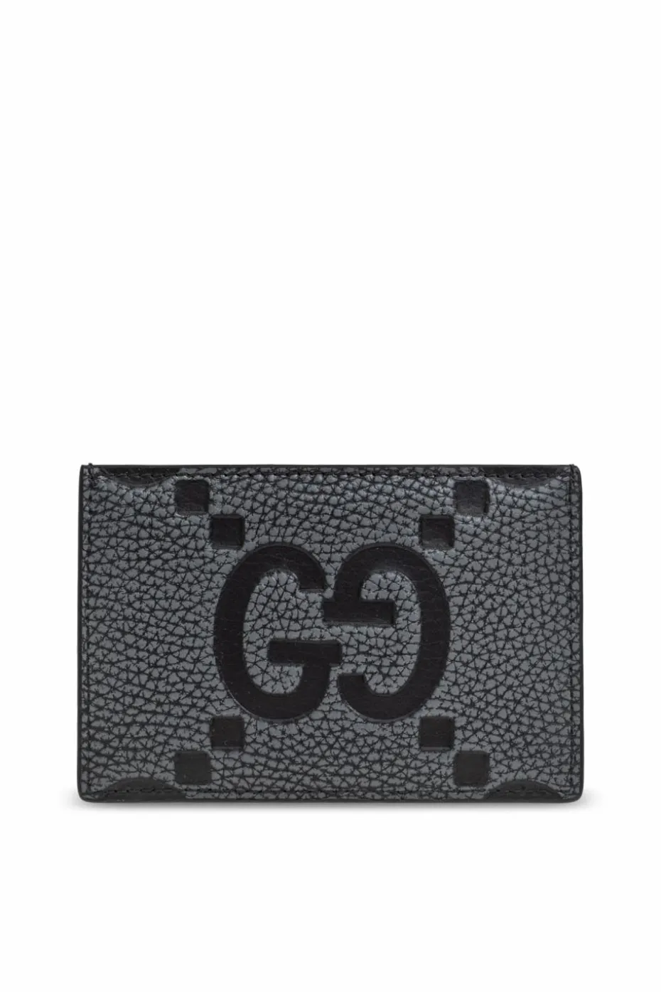 Gucci GREY Card case with GG pattern