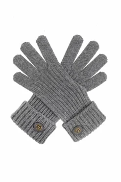 Gucci GREY Gloves with logo