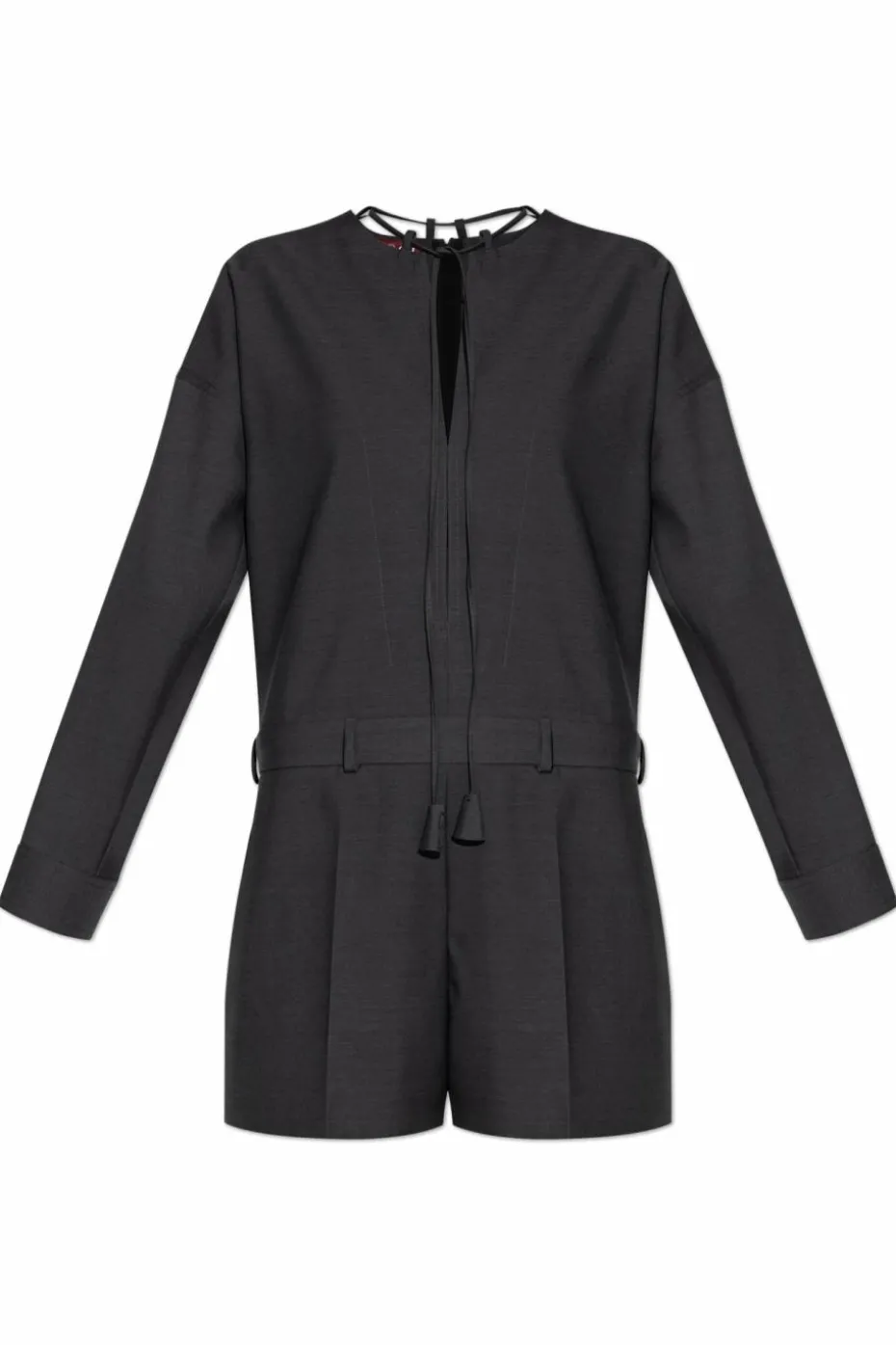 Gucci GREY Jumpsuit with embroidered logo