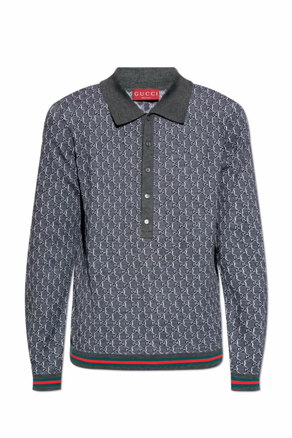 Gucci GREY Logo Polo