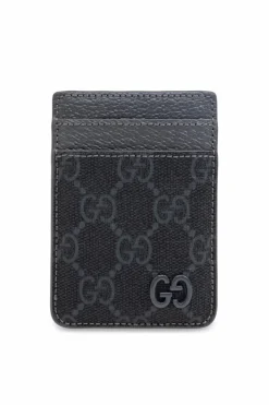 Gucci GREY Magnetic card case for phone