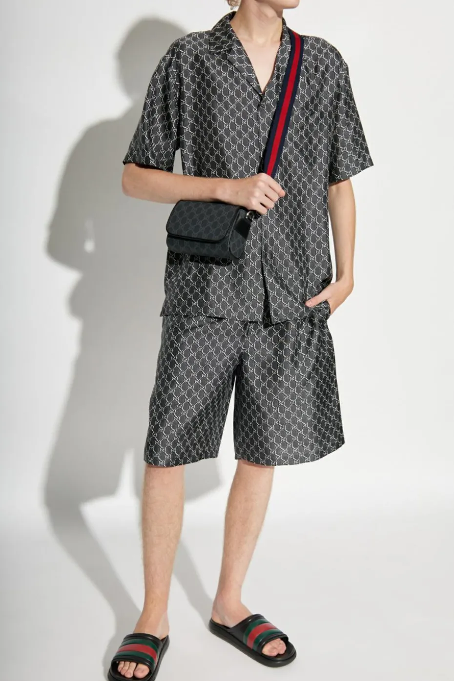Gucci GREY Monogram shorts