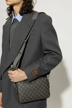 Gucci GREY ‘Ophidia’ shoulder bag