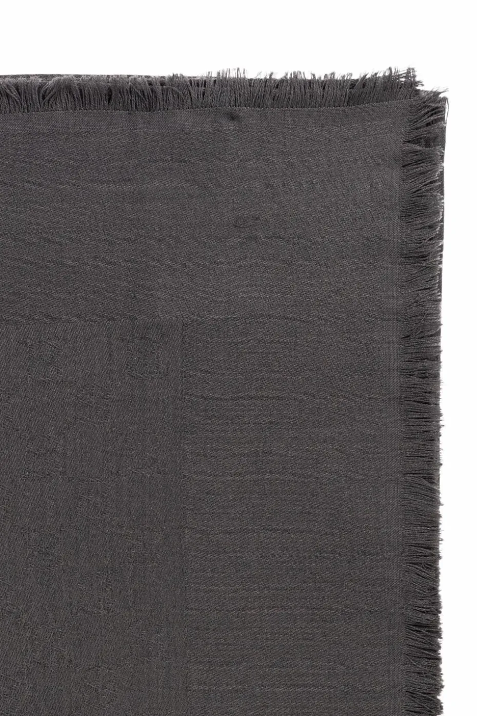 Gucci GREY Scarf with "GG" pattern