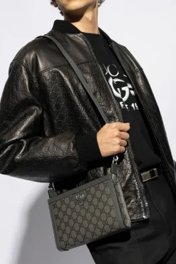 Gucci GREY Shoulder Bag 'Ophidia Super Mini'