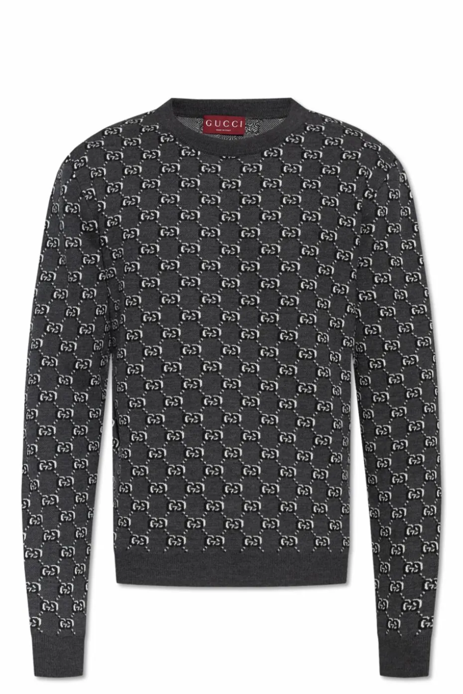 Gucci GREY Sweater with GG pattern