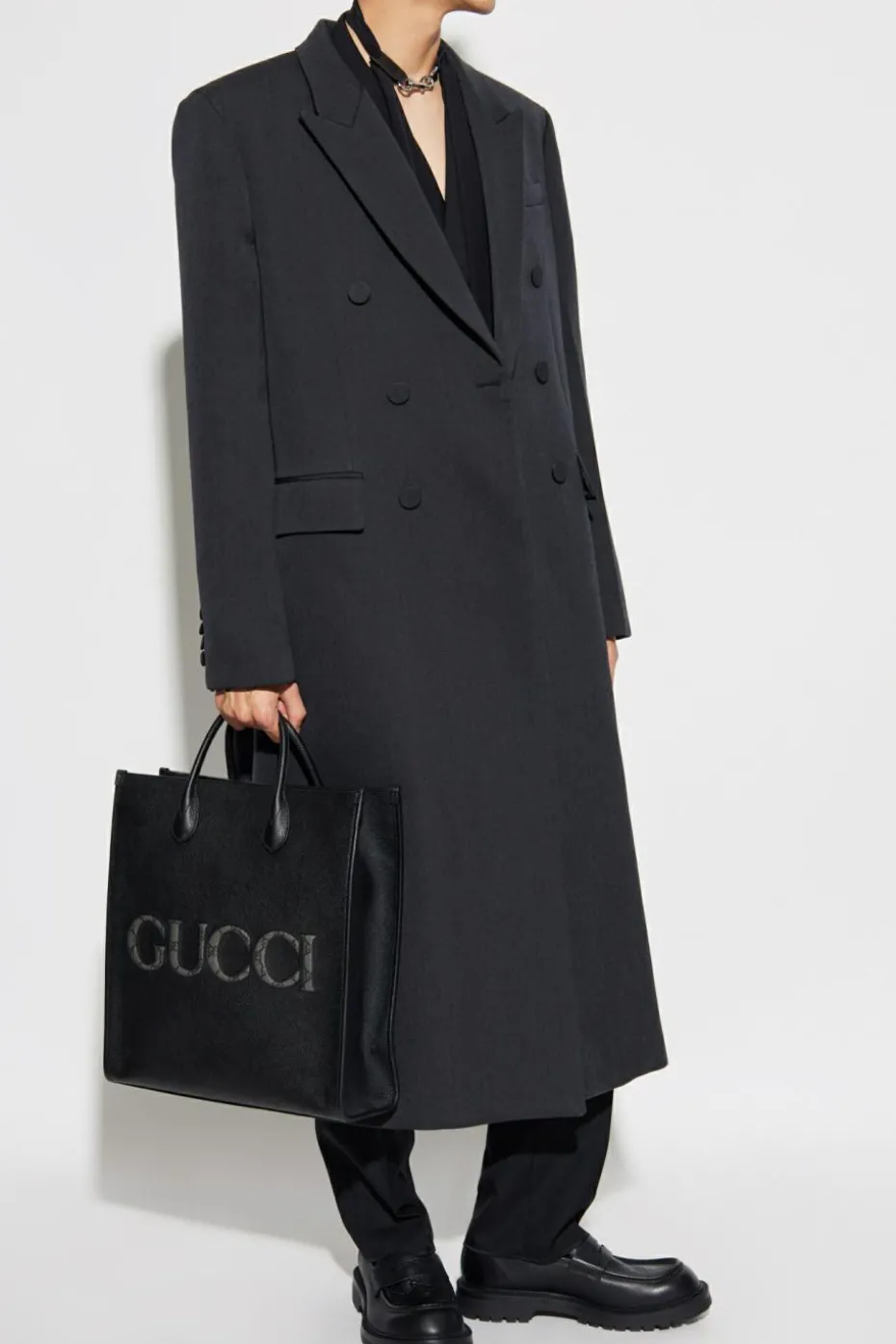 Gucci GREY Wool coat