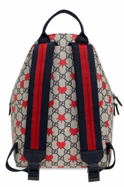 Gucci Kids beige Backpack ‘GG Supreme’