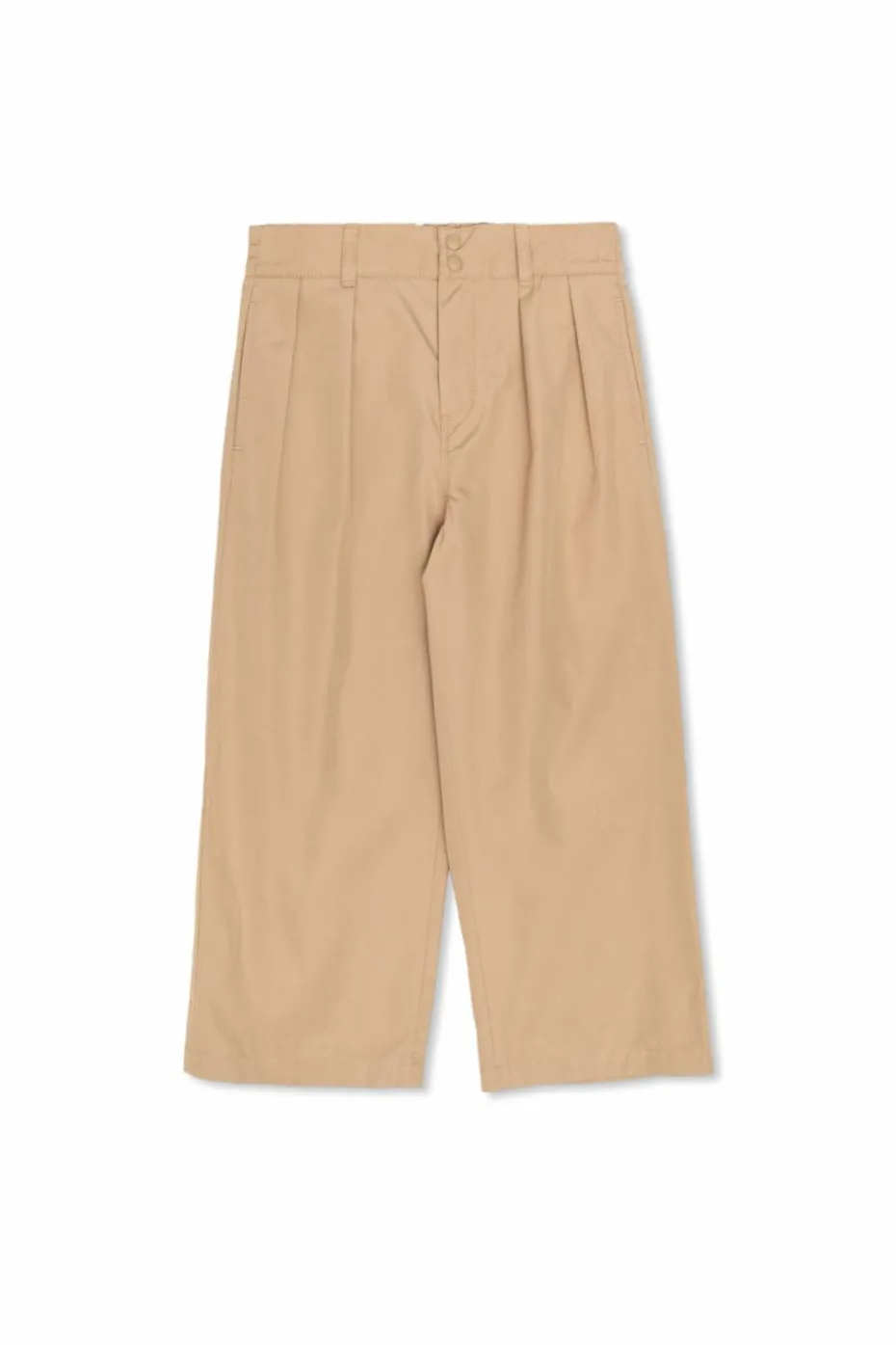 Gucci Kids beige Cotton trousers