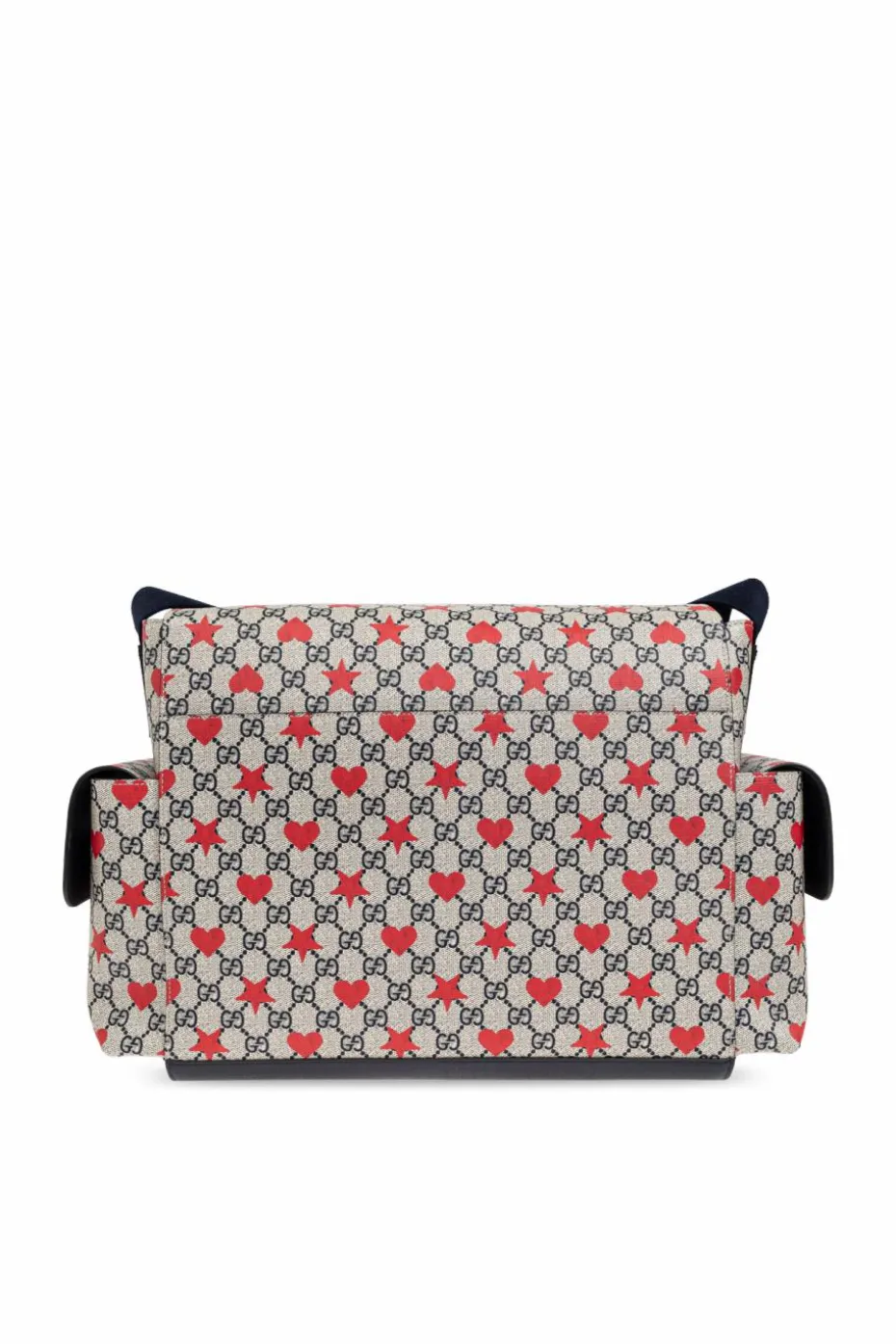 Gucci Kids beige Monogrammed diaper bag