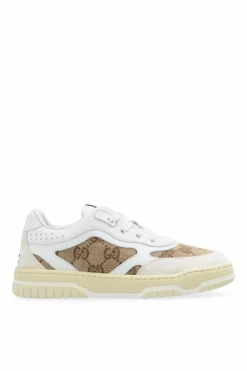 Gucci Kids beige Sneakers with logo