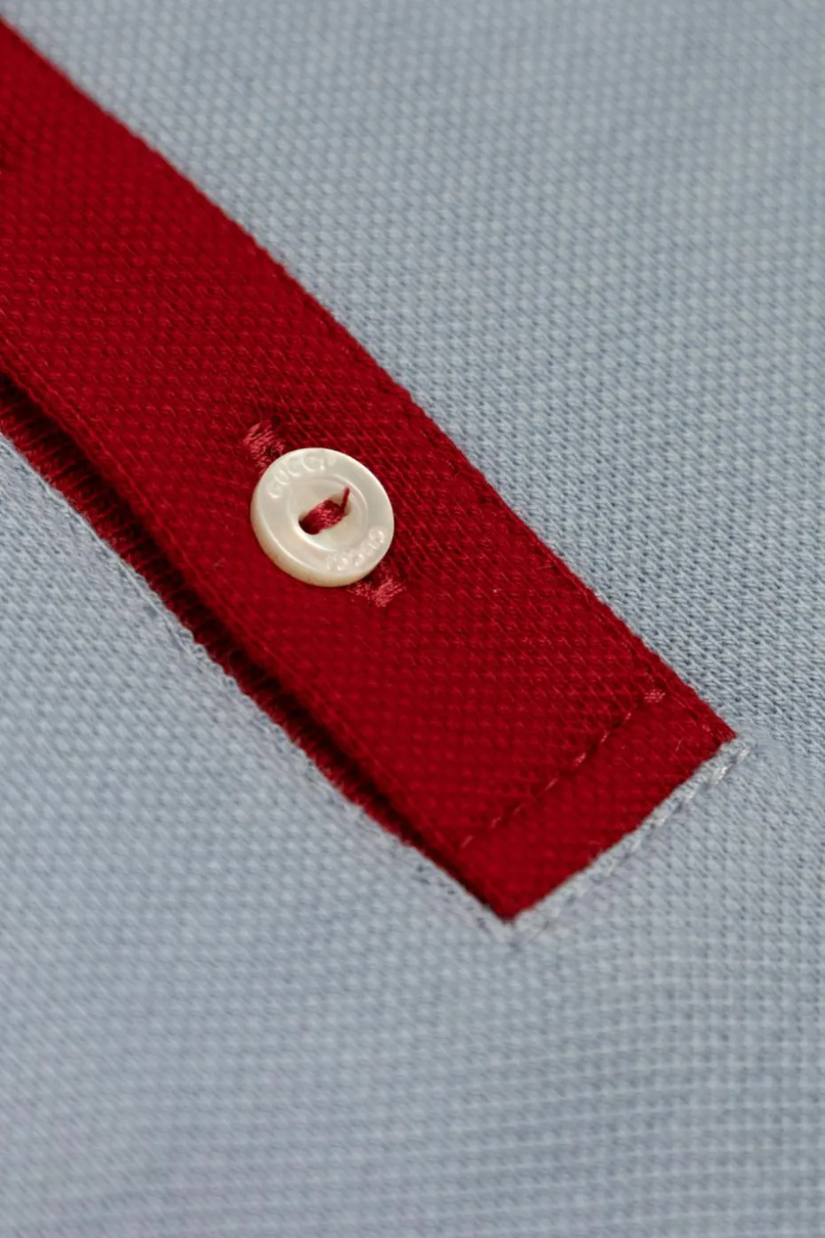 Gucci Kids BLUE Cotton polo