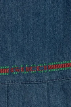 Gucci Kids BLUE Denim dress