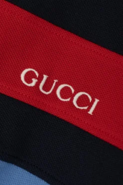 Gucci Kids BLUE Dress with collar