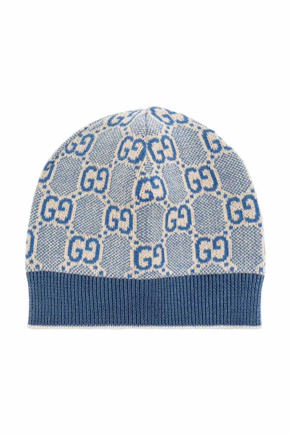 Gucci Kids BLUE Hat with GG pattern