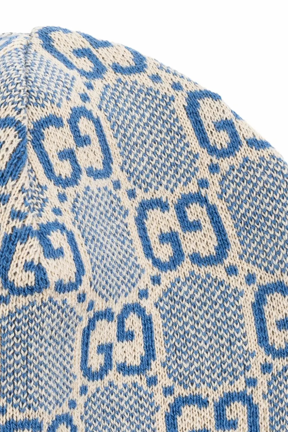Gucci Kids BLUE Hat with GG pattern