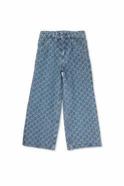 Gucci Kids BLUE Monogram jeans