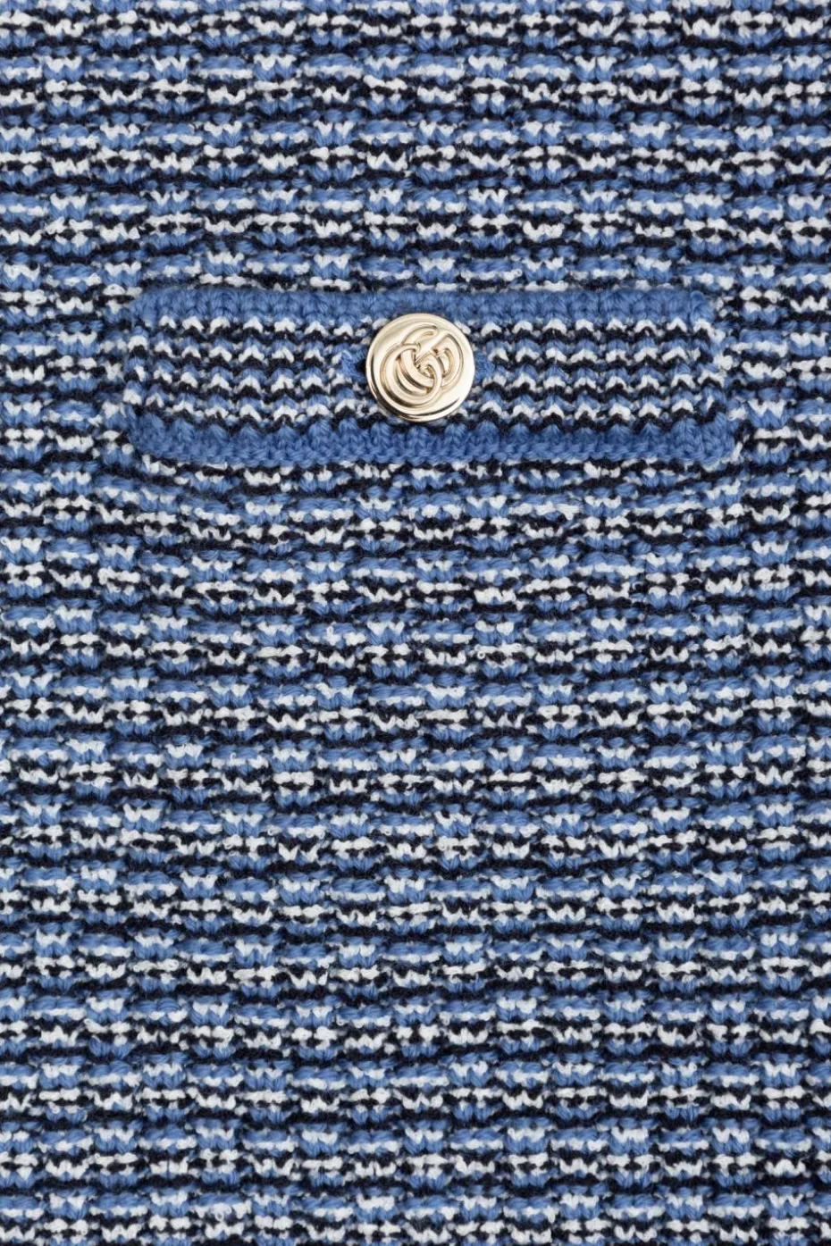 Gucci Kids BLUE Tweed dress
