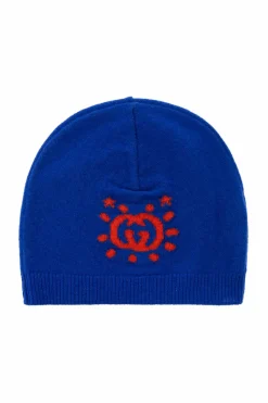 Gucci Kids BLUE Wool beanie