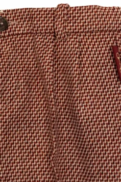 Gucci Kids BROWN Plaid Pattern Pants