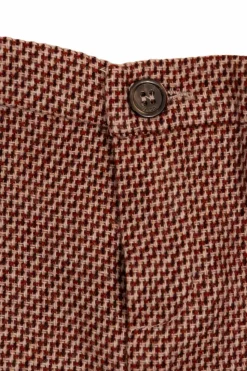 Gucci Kids BROWN Plaid Pattern Pants