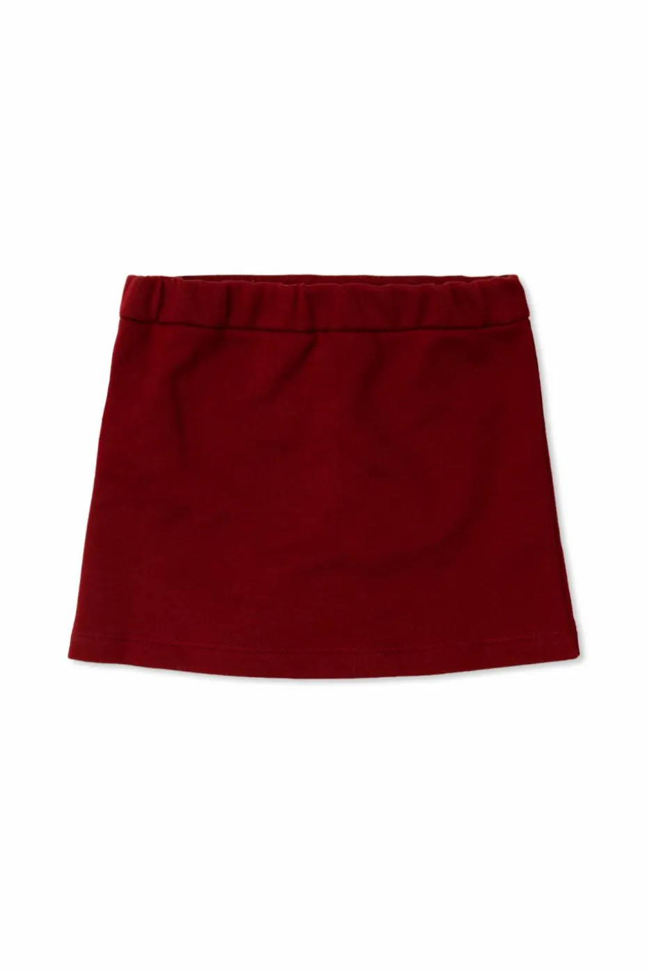 Gucci Kids BURGUNDY Cotton skirt
