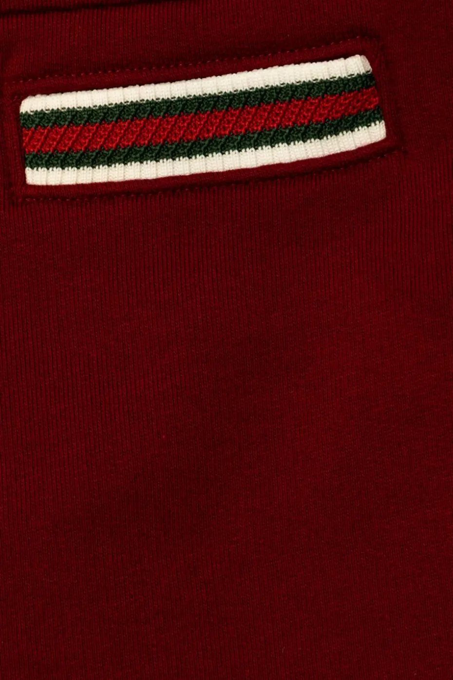Gucci Kids BURGUNDY Cotton skirt