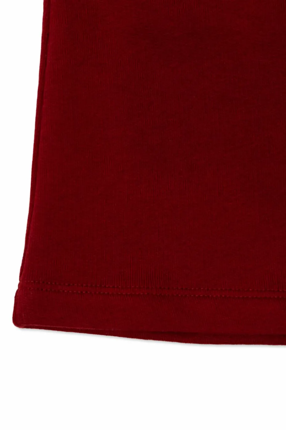 Gucci Kids BURGUNDY Cotton skirt