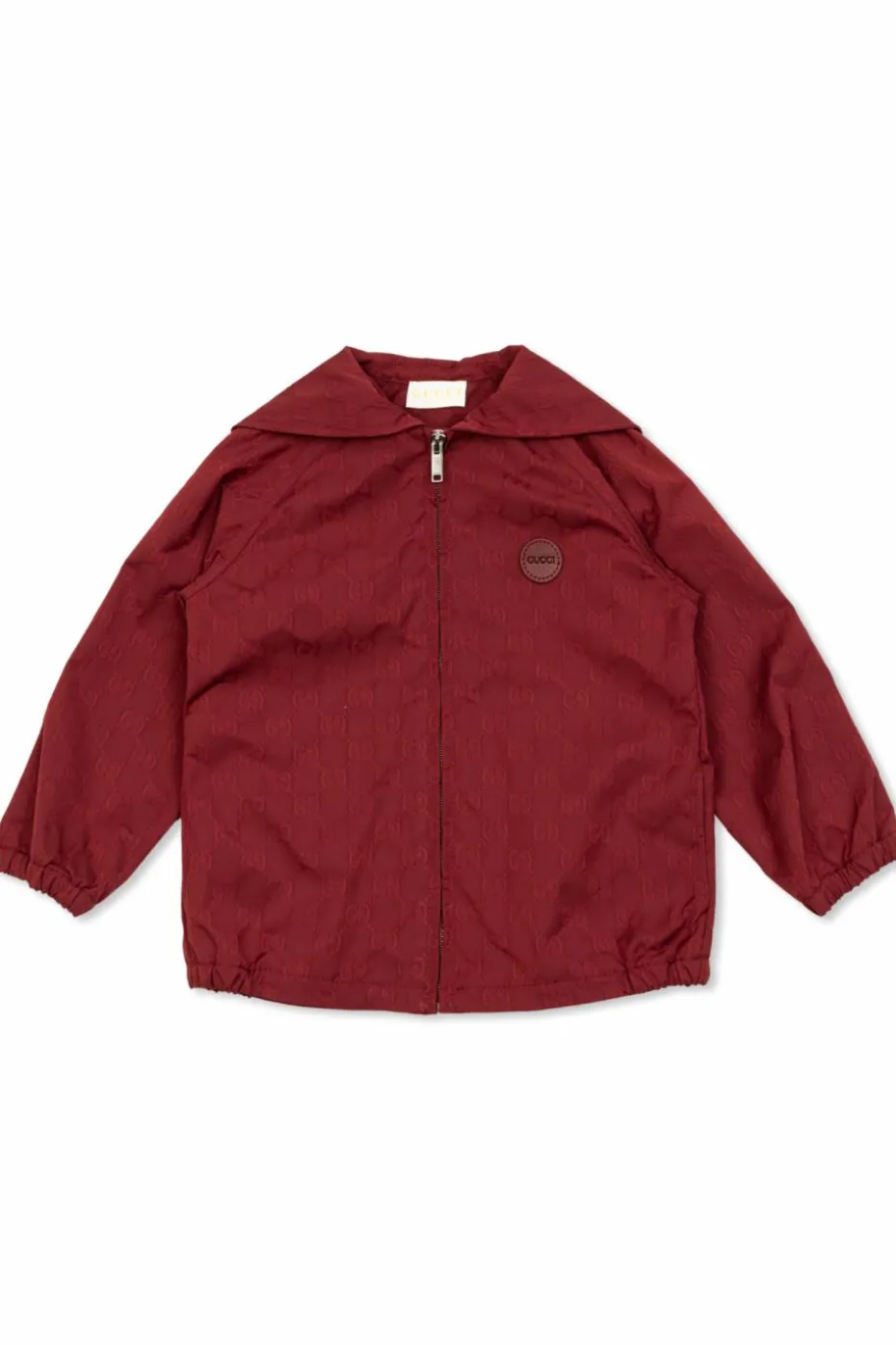 Gucci Kids BURGUNDY Jacket with GG pattern