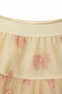 Gucci Kids cream Tulle skirt