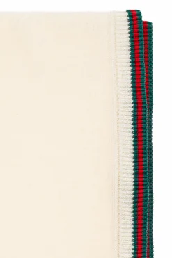 Gucci Kids cream Wool baby blanket