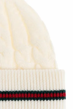 Gucci Kids cream Wool hat