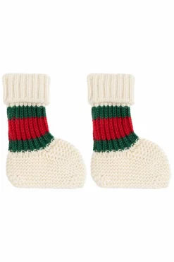 Gucci Kids cream Wool socks