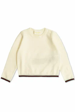 Gucci Kids cream Wool sweater