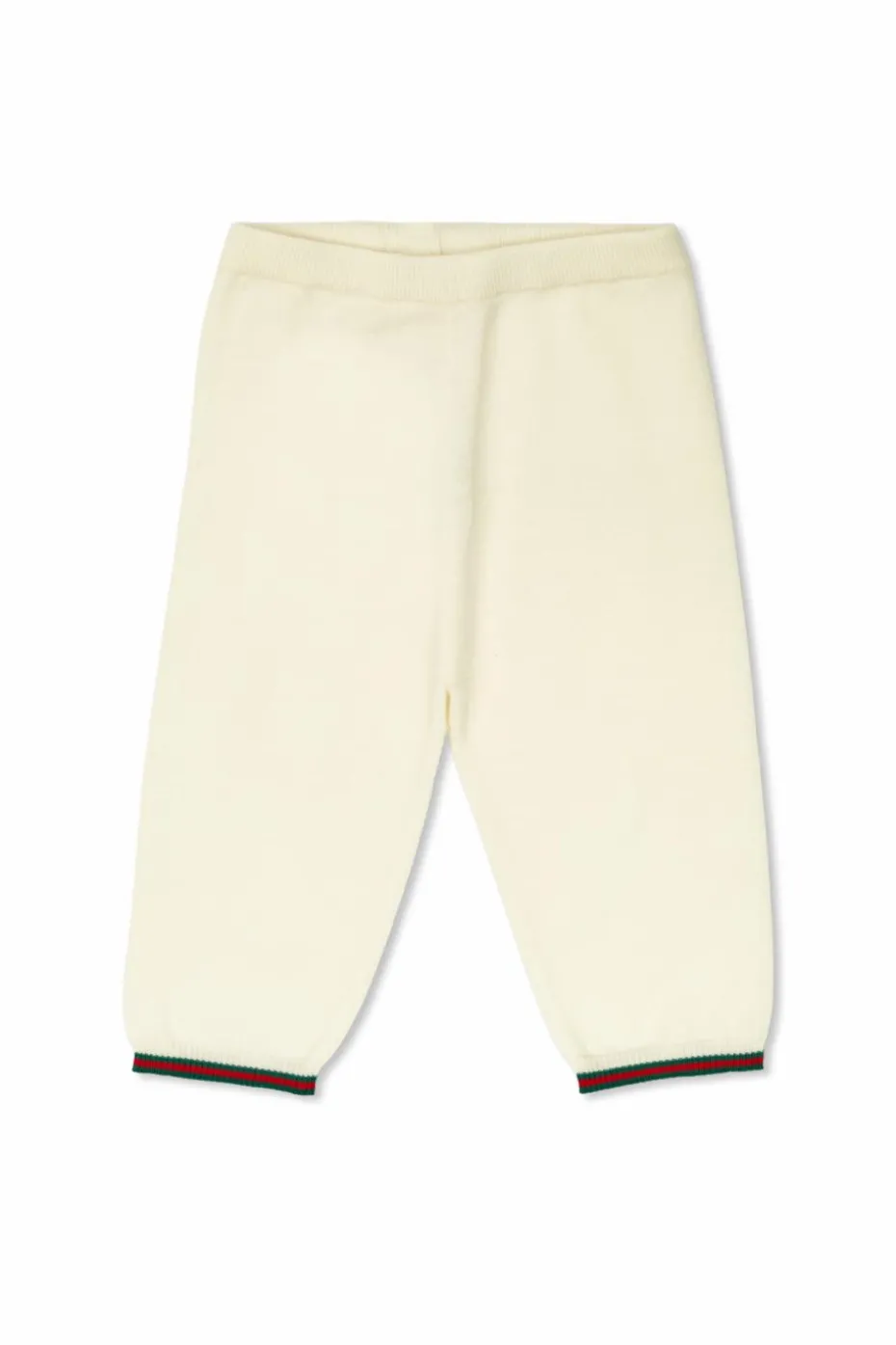 Gucci Kids cream Wool trousers