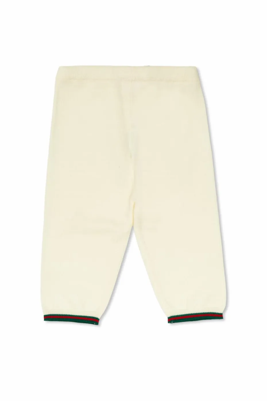 Gucci Kids cream Wool trousers