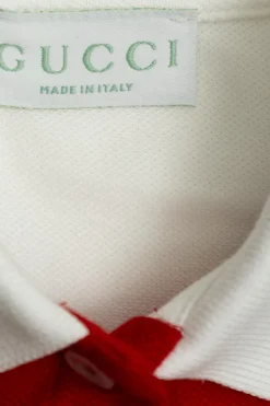 Gucci Kids GREEN Cotton polo