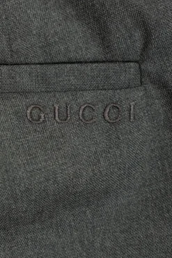 Gucci Kids GREY Creased trousers