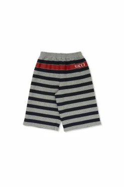 Gucci Kids GREY Logo shorts
