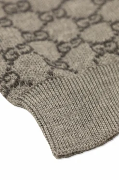 Gucci Kids GREY Sweater with 