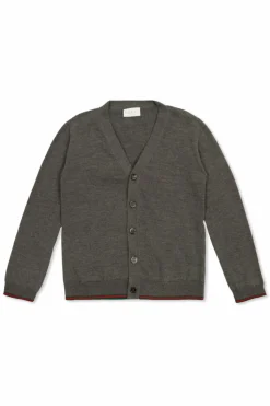 Gucci Kids GREY wool cardigan