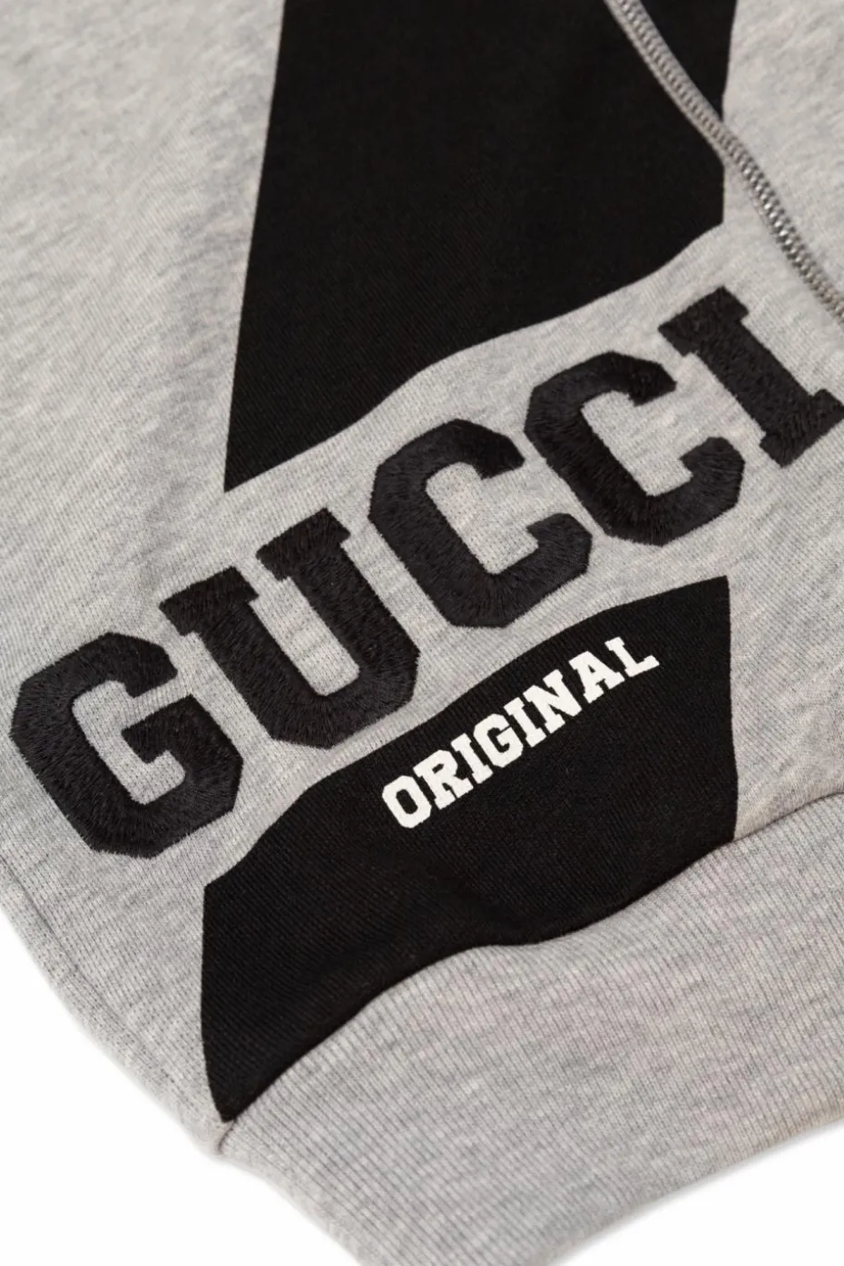 Gucci Kids GREY Zip-up sweatshirt