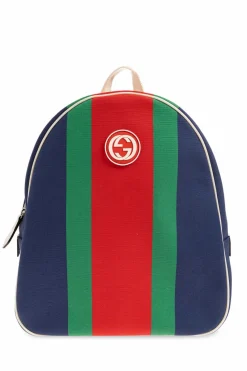 Gucci Kids MULTICOLOUR Backpack with logo
