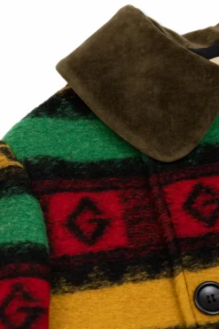 Gucci Kids MULTICOLOUR Coat with logo