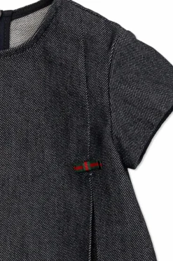 Gucci Kids NAVY BLUE Denim dress
