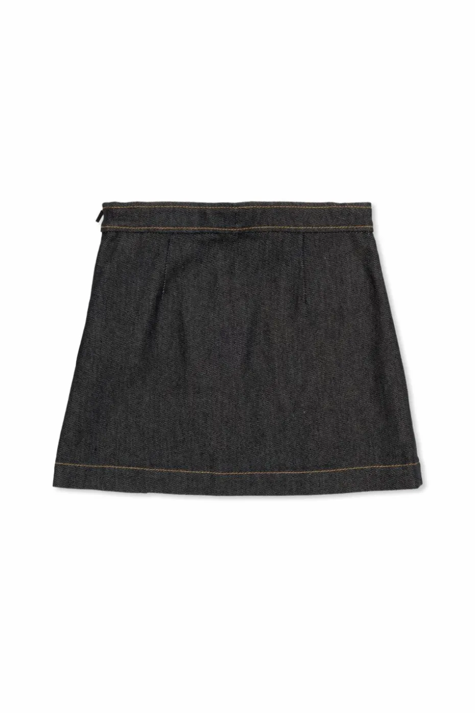 Gucci Kids NAVY BLUE Pleated denim skirt