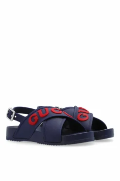 Gucci Kids NAVY BLUE Rubber sandals